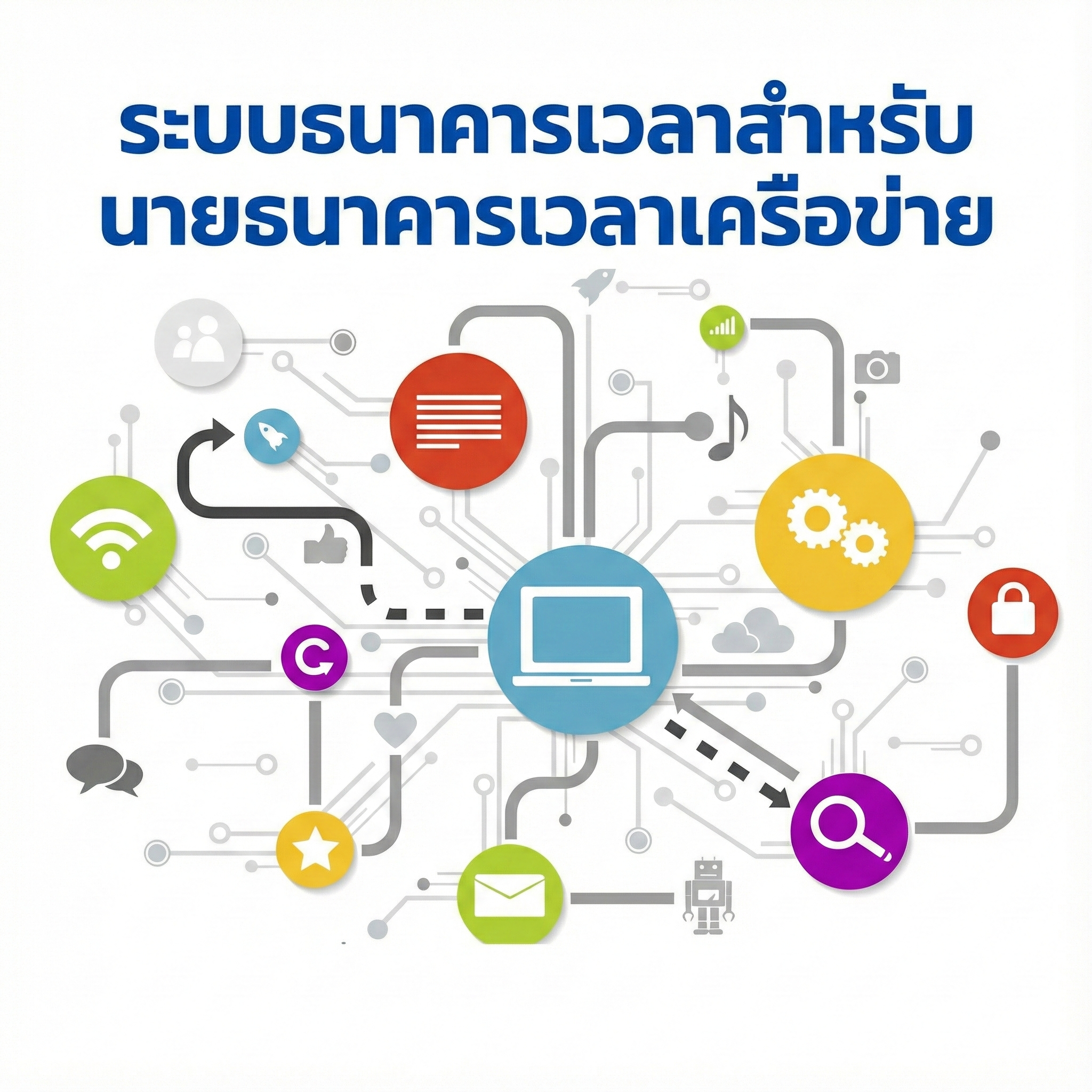 แนะนำการใช้งานระบบของนายธนาคารเวลาเครือข่าย